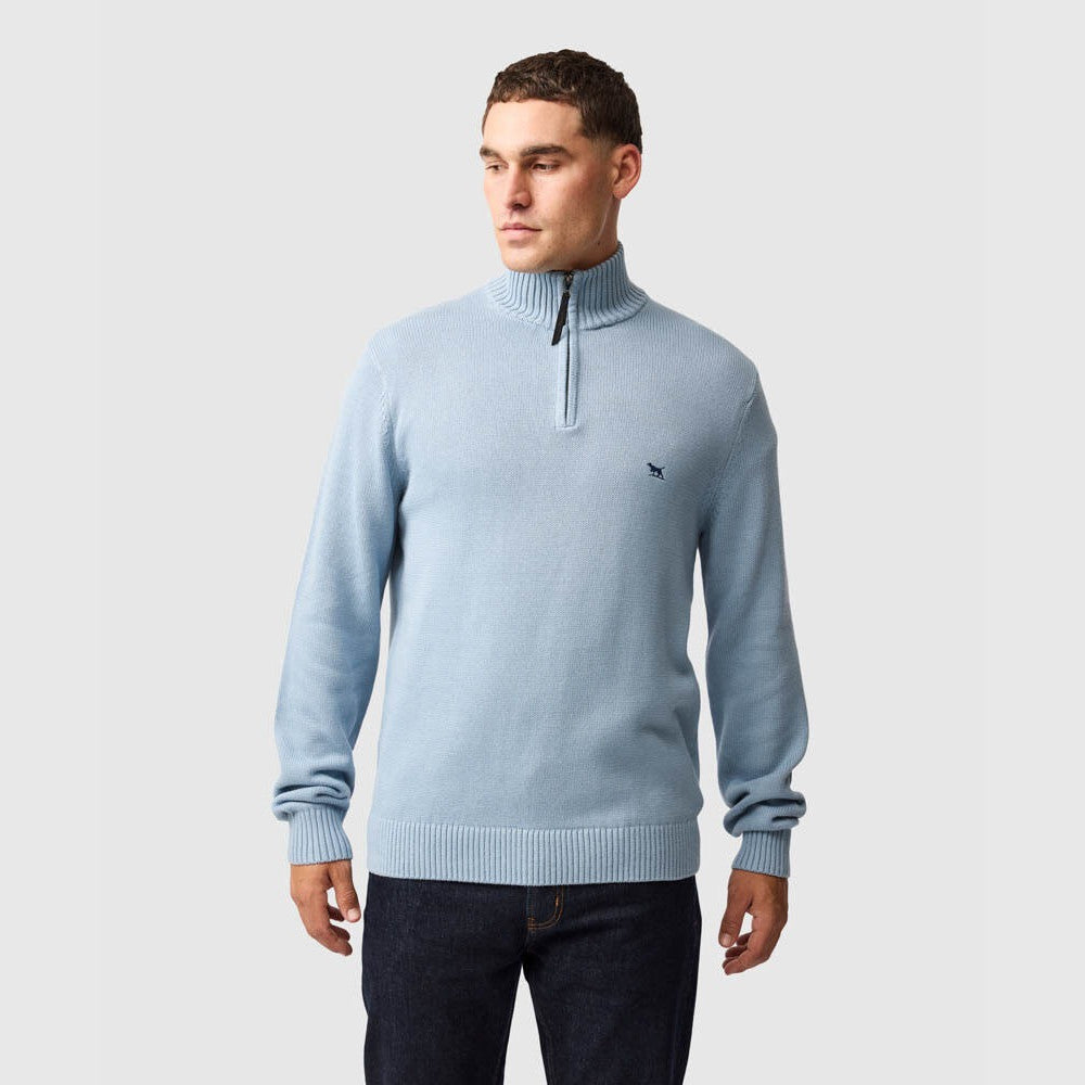 Rodd & Gunn Merrick Bay Glacier 1/4 Zip Knit