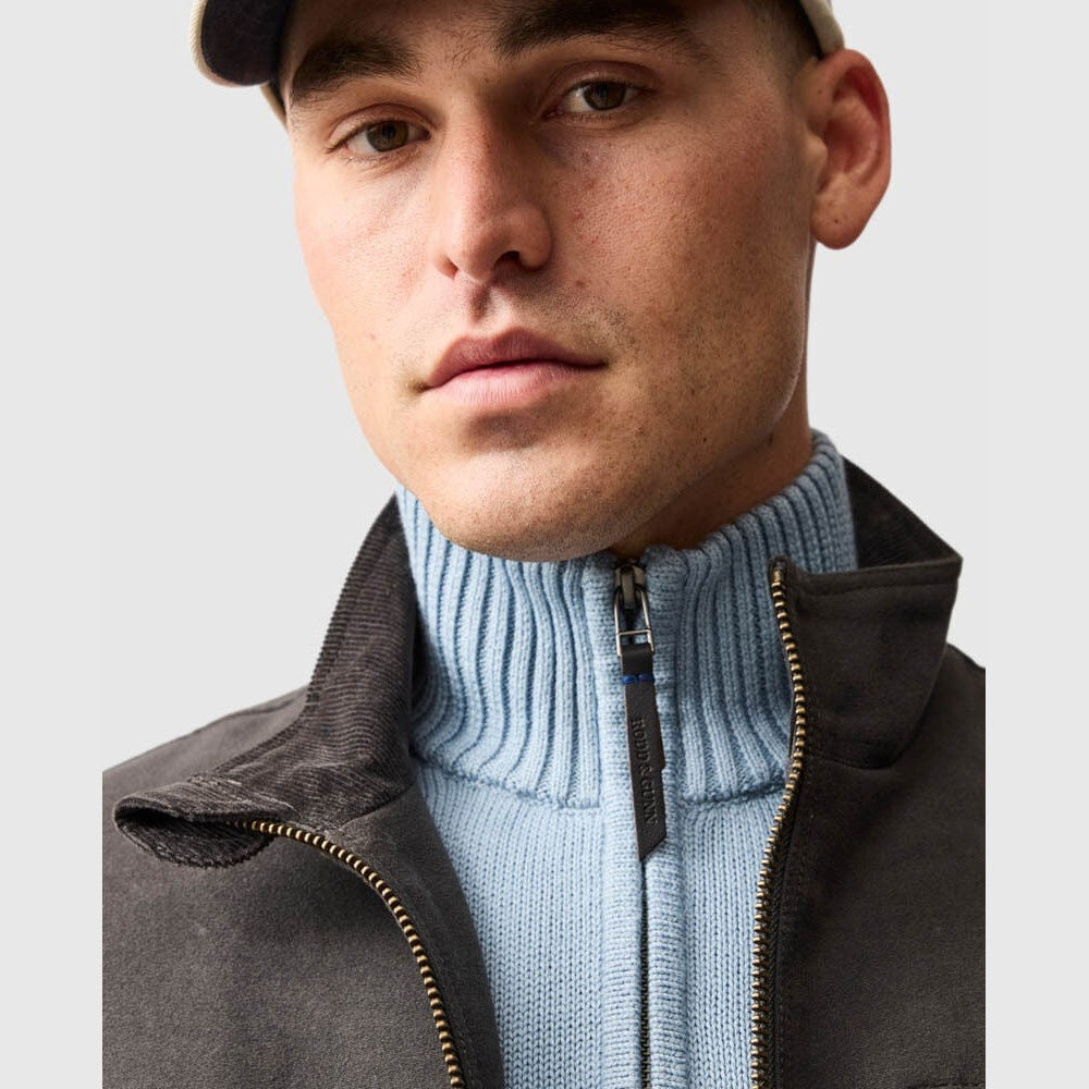 Rodd & Gunn Merrick Bay Glacier 1/4 Zip Knit