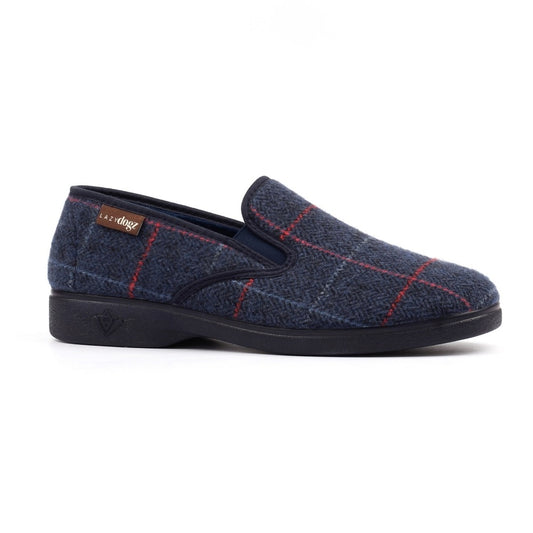 Lazy Dogz Hughes Navy Slippers