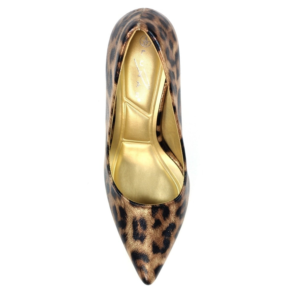 Lunar Ailsa Gold Court Shoes