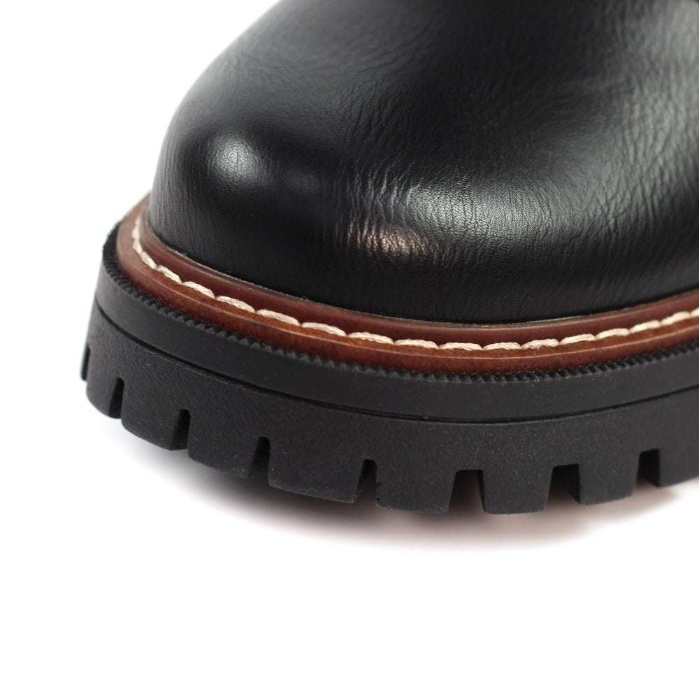 Lunar Colorado Black Ankle Boots