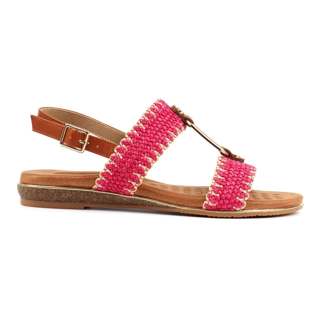 Lunar Jules Pink Sandals