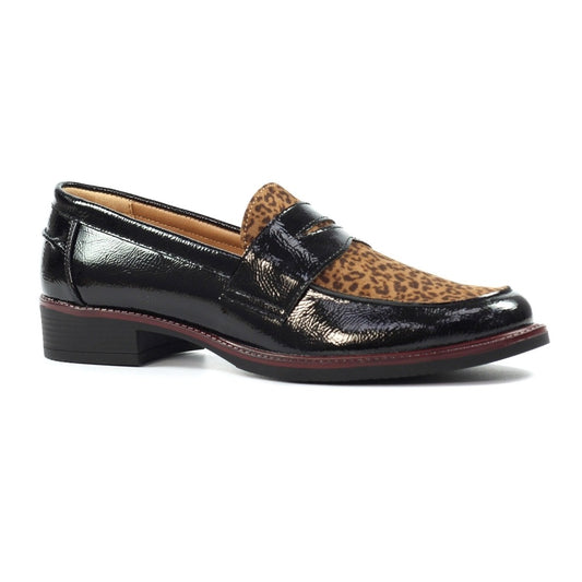 Lunar Titan Black Patent Shoes