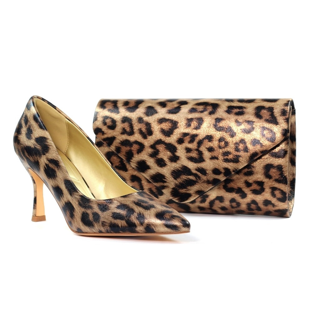 Lunar Ailsa Gold Court Shoes