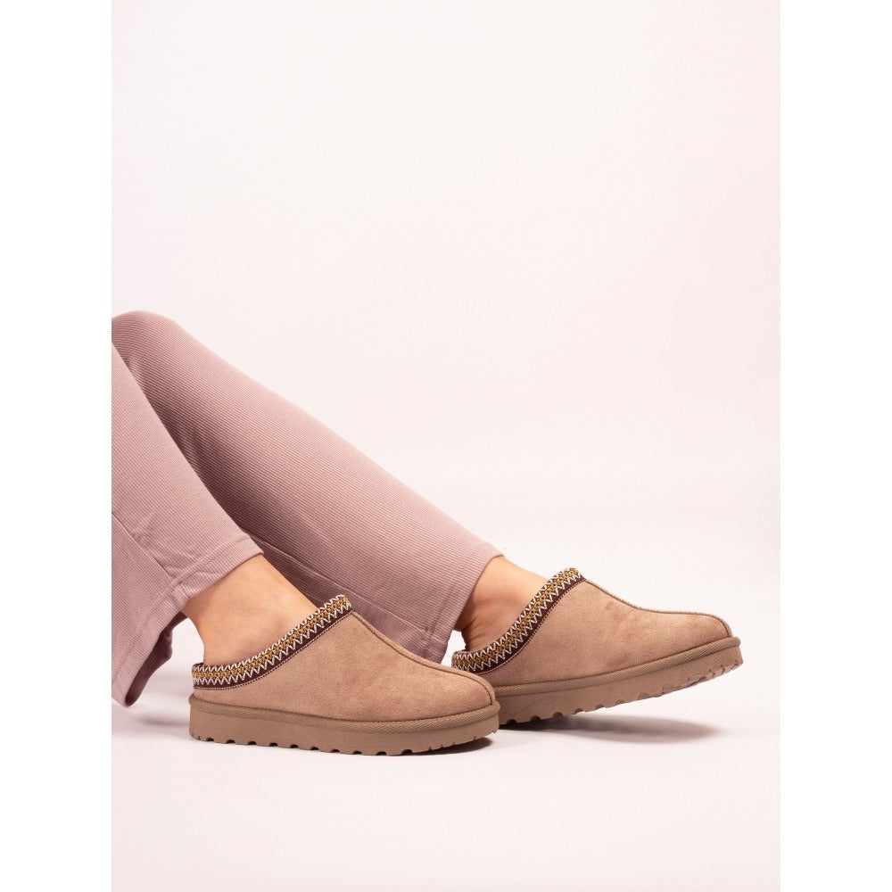 Lunar Nepal Mink Slippers