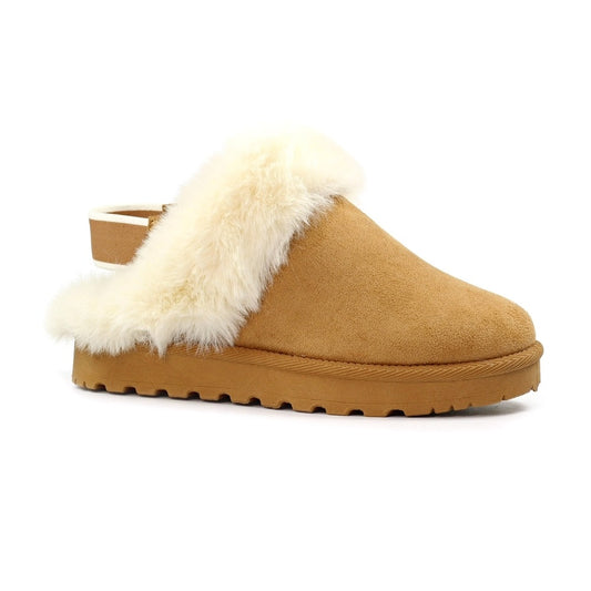 Lunar Nevis Tan Slippers