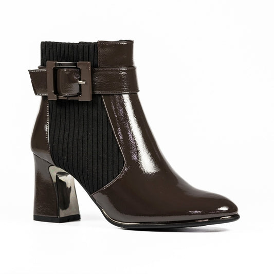 Lunar Trudy Grey Ankle Boots