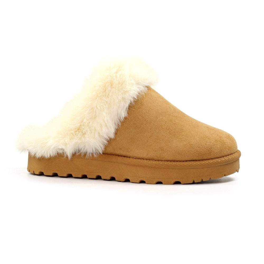 Lunar Nevis Tan Slippers