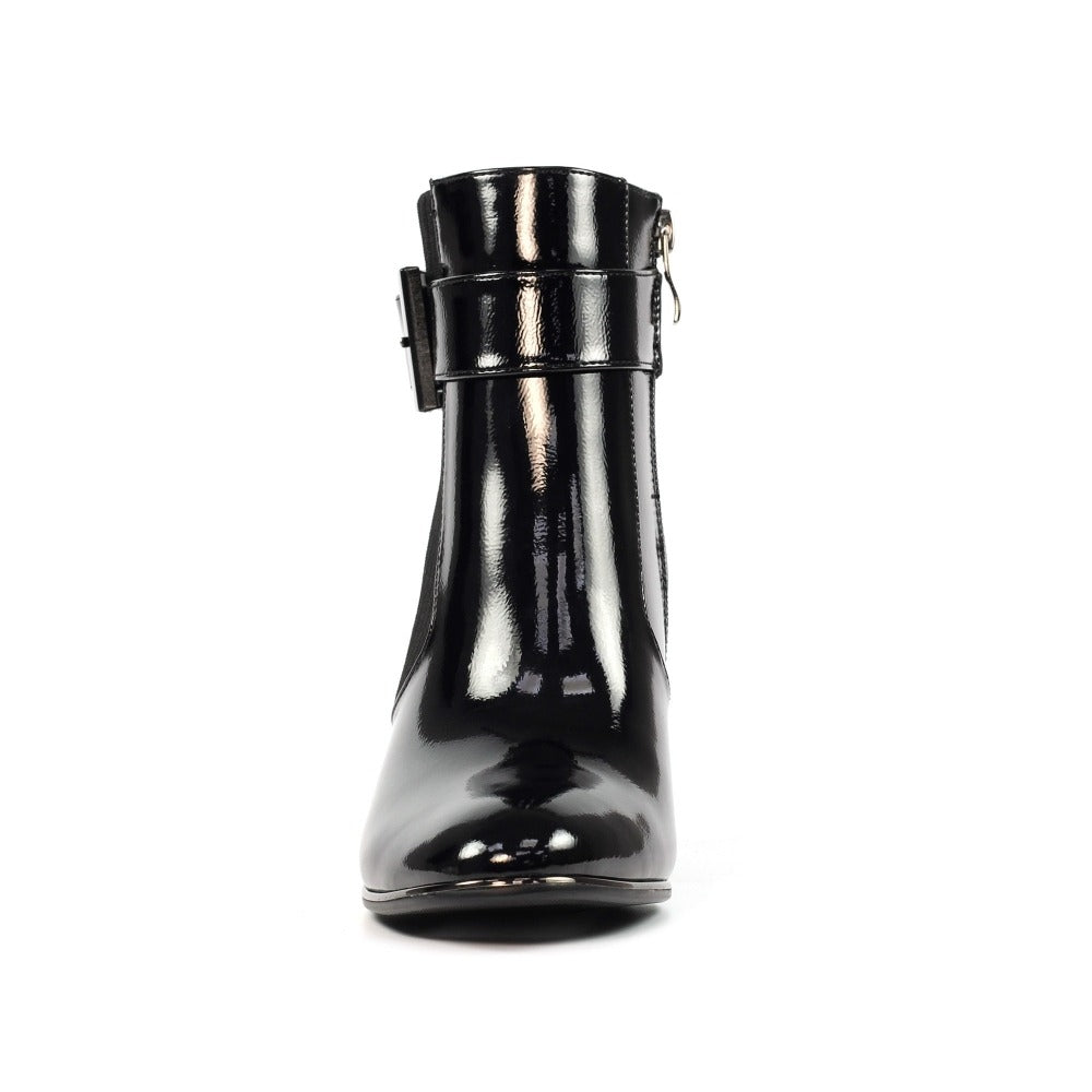 Lunar Trudy Black Ankle Boots