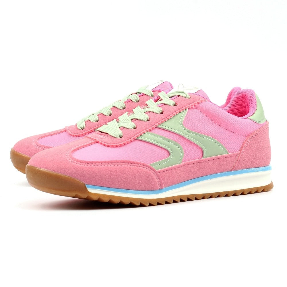 Lunar Zoe Pink Trainers