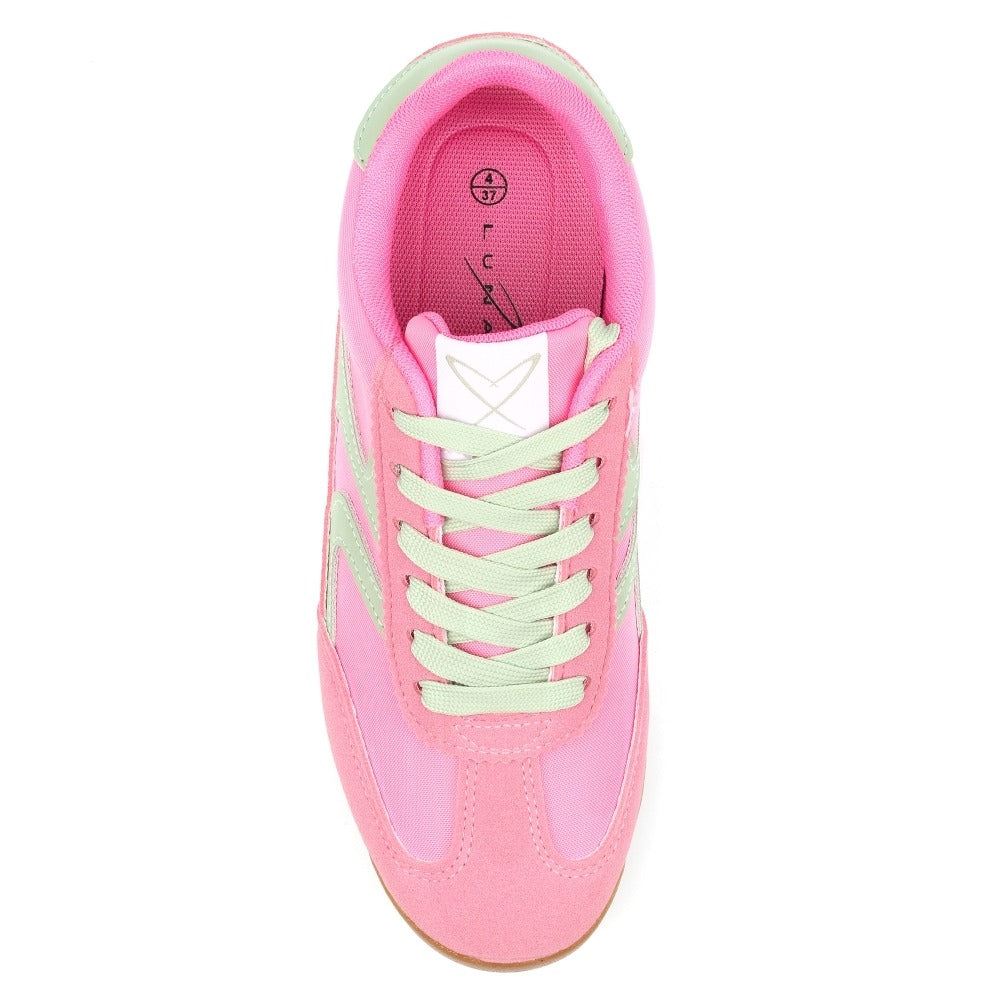 Lunar Zoe Pink Trainers