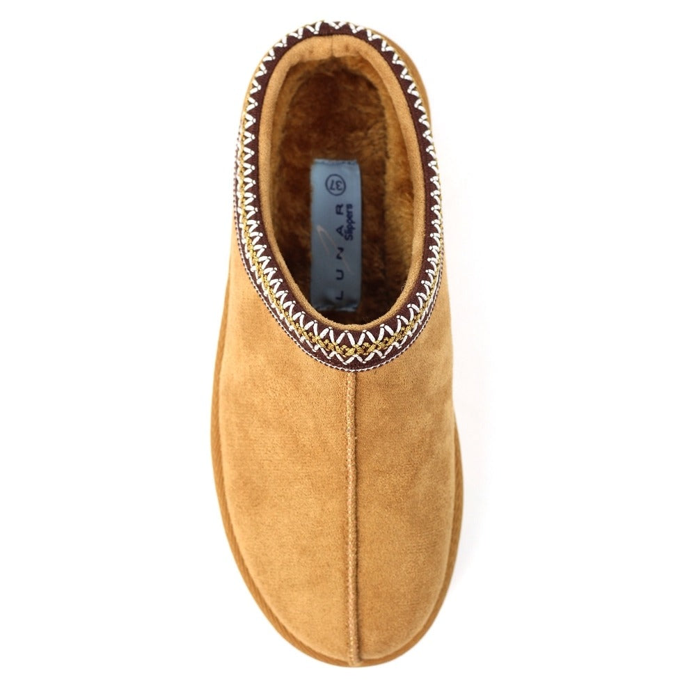 Lunar Nepal Tan Slippers