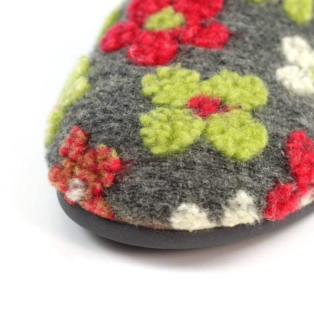 Lunar Dolly Grey Slippers