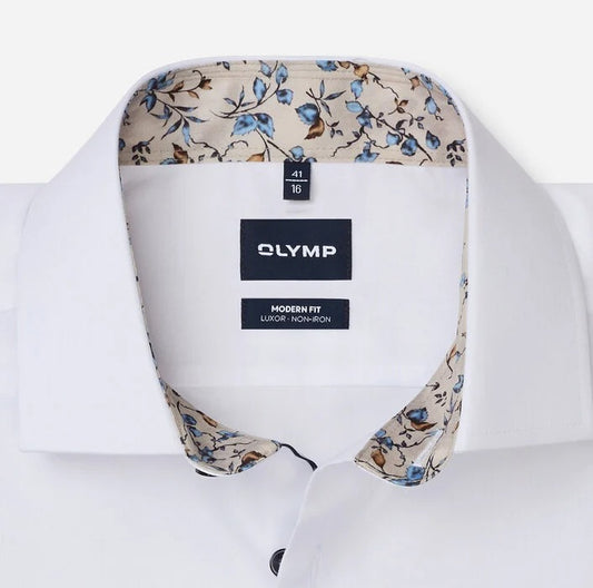 Olymp 1338 00 White Dress Shirt