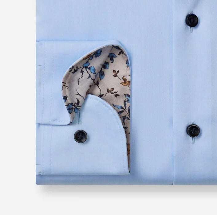 Olymp 1338 74 Blue Dress Shirt