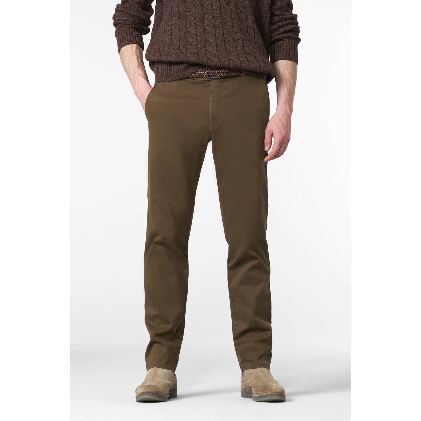 Meyer 5617 946 New York Caramel Chino