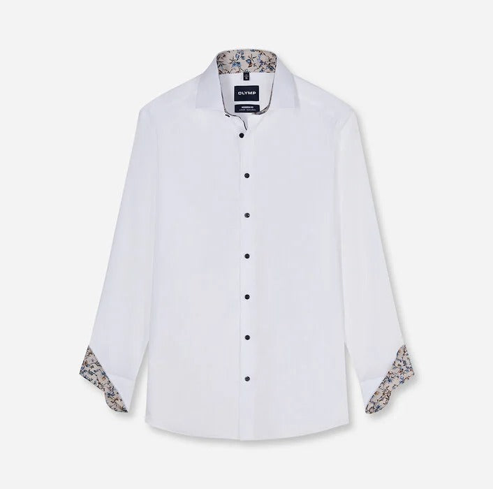 Olymp 1338 00 White Dress Shirt