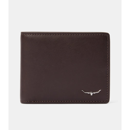 RM Williams Black Bifold Wallet with Pocket Wallet
