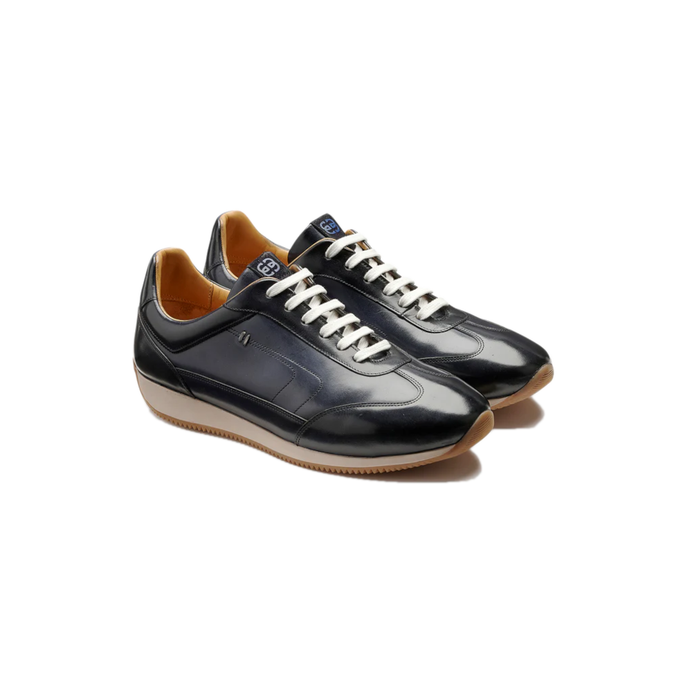 Barker Sharpe Navy Casual Shoes