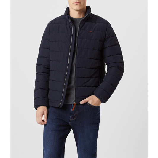 RM Williams Rydal Navy Padded Jacket
