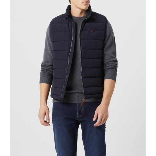 RM Williams Rydal Navy Padded Vest