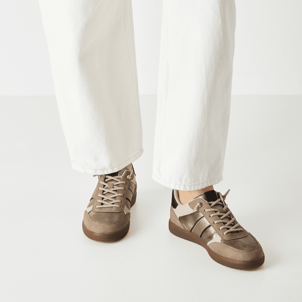 Tamaris 1-23662-45 990 Gold Comb Trainers