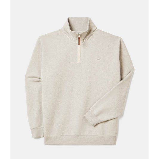 RM Williams Mulyungarie Grey Marle 1/4 Zip Sweatshirt