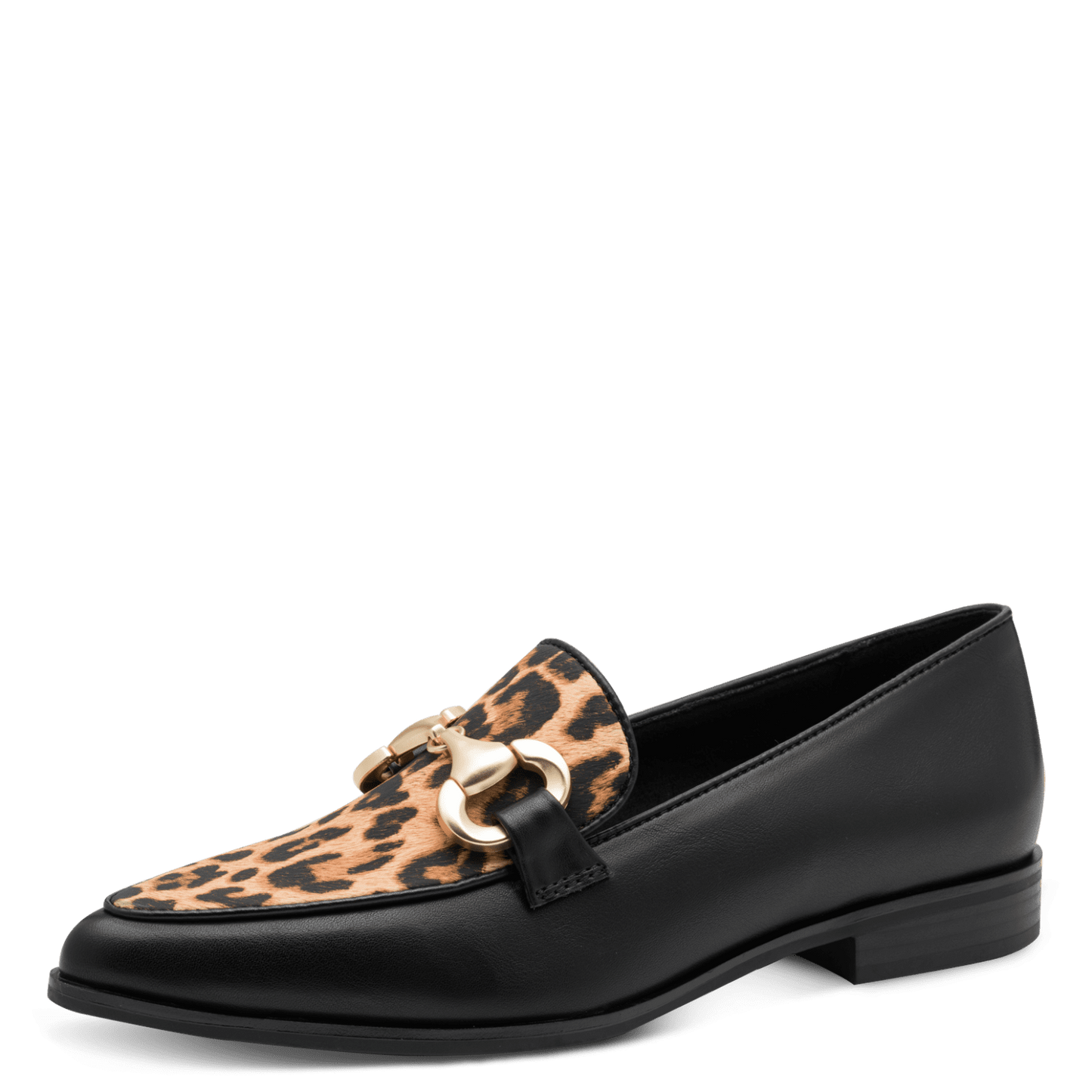 Marco Tozzi 2-24216-45 005 Black Leopard Dress Shoes