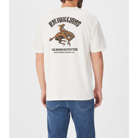 RM Williams Cloudbuster White T-Shirt