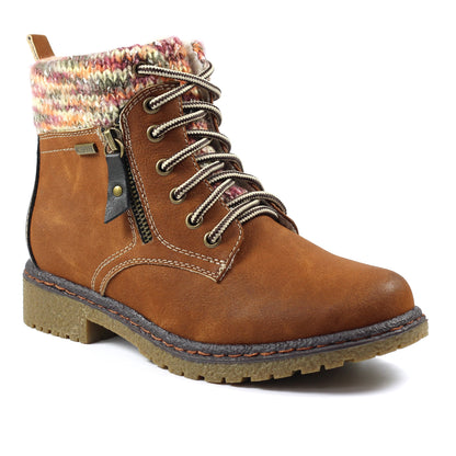 Lunar GLB099 Jalapeno Tan Boots