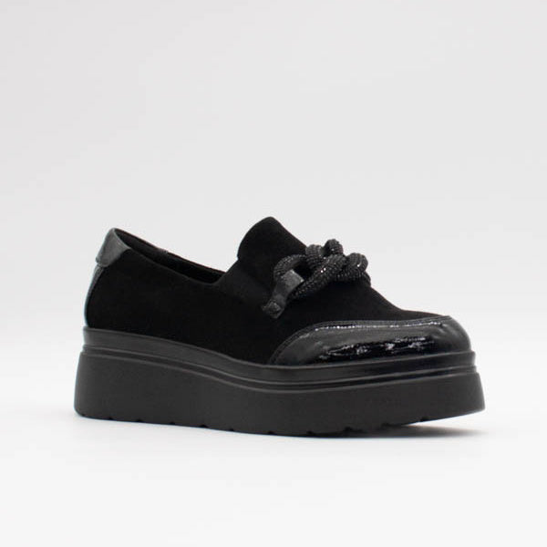 Zanni & Co Jianxi One Ink Mix Black Shoes