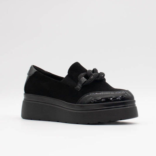 Zanni & Co Jianxi One Ink Mix Black Shoes