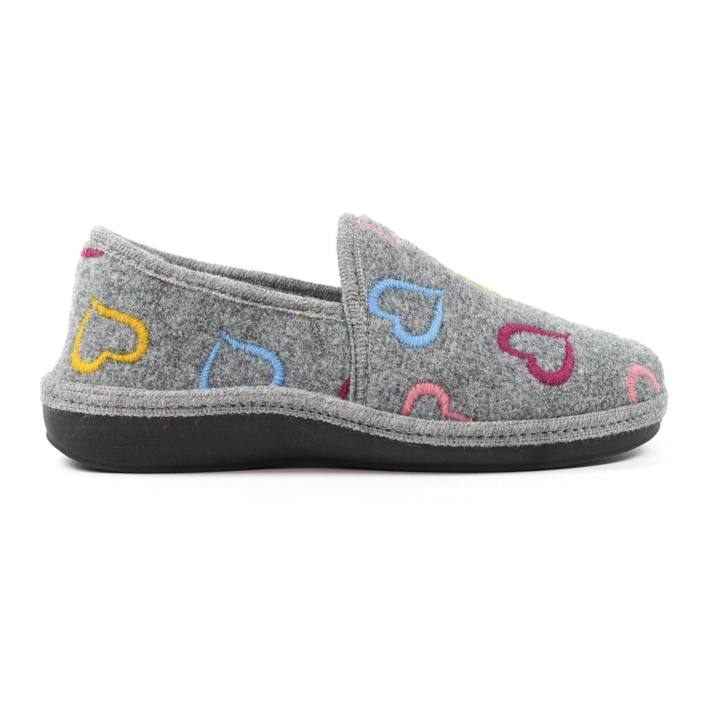 Lunar Joyful Grey Slipper