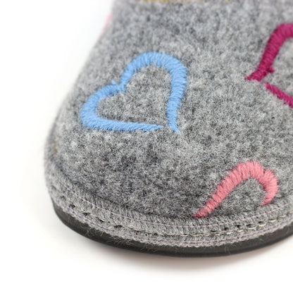 Lunar Joyful Grey Slipper