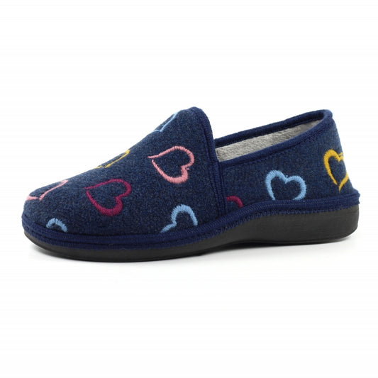 Lunar Joyful Navy Slipper