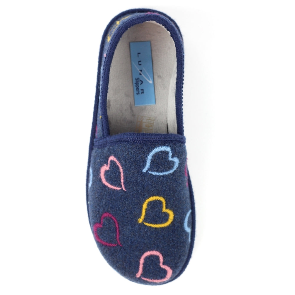 Lunar Joyful Navy Slipper