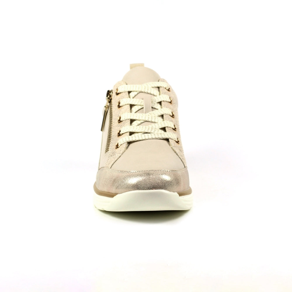 Lunar Kiley Beige Trainer