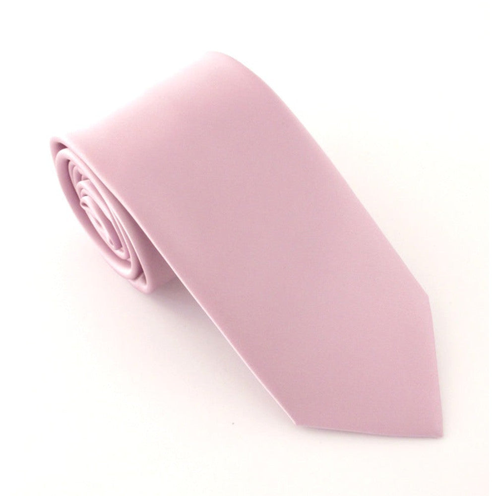 Lilac Satin Tie