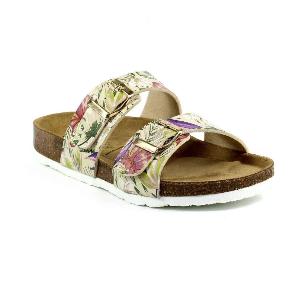 Lazy Dogz Location Beige Sandals