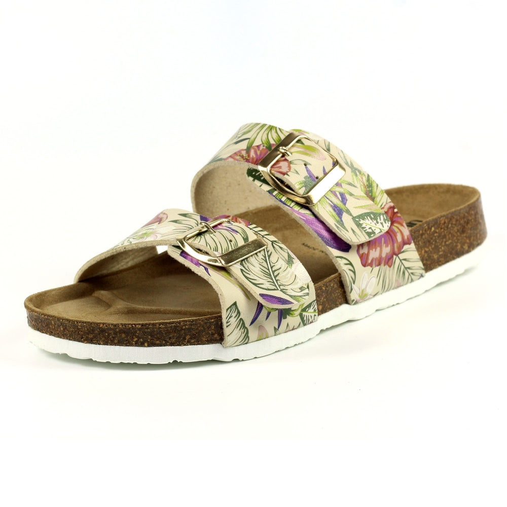 Lazy Dogz Location Beige Sandals