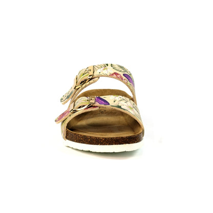 Lazy Dogz Location Beige Sandals