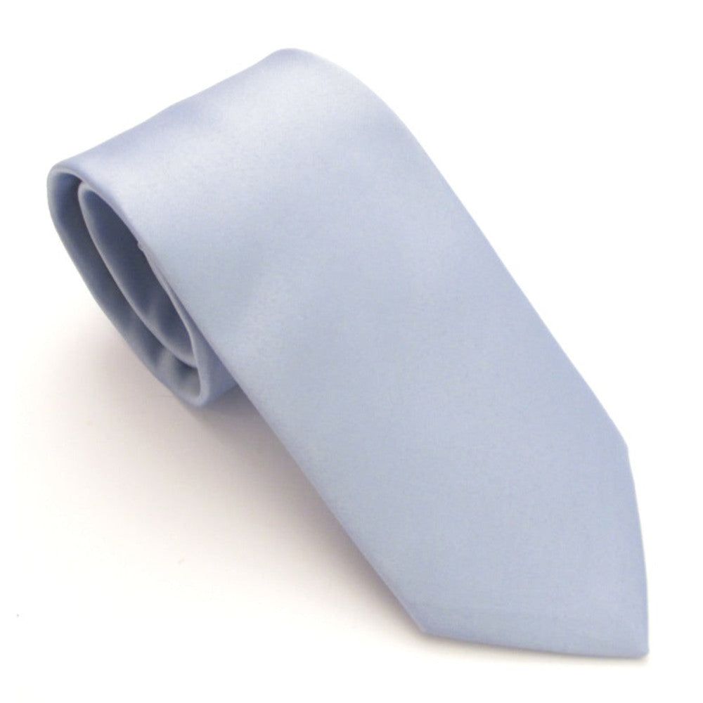 Mill Blue Satin Tie