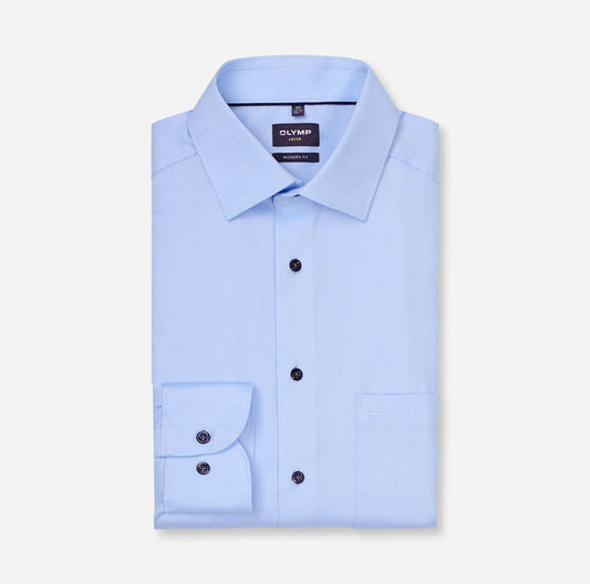 Olymp 1246 11 Blue Dress Shirt