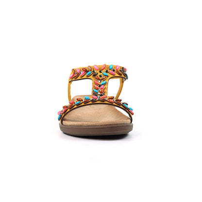 Lunar Ravello Mustard Sandals