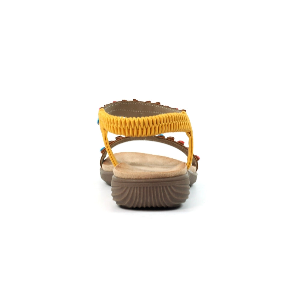 Lunar Ravello Mustard Sandals