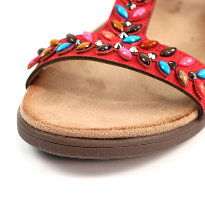 Lunar Ravello Red Sandals