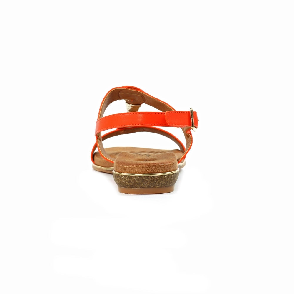 Lunar Renoir Orange Sandals