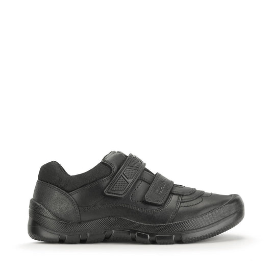 Start Rite Rhino Warrior Black Leather School Shoes
