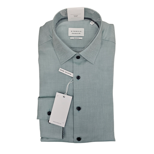 Eterna 8464 43 F171 Mint Slim Fit Shirt