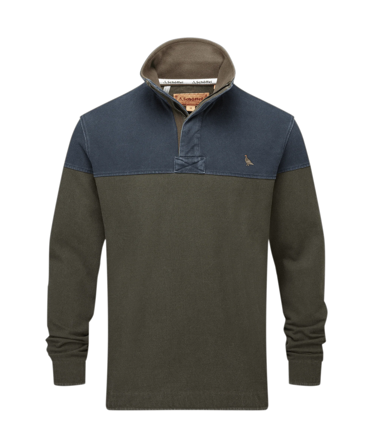 Schöffel Helford Peat Green Heritage Sweatshirt